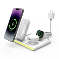 4‑in‑1 Foldable Wireless Charging Station with LED Night Light DC-Jabees