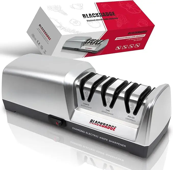 Automatic Electric Knife Sharpener - Fast Precision Sharpening for Kitchen Knives PrimeFinds