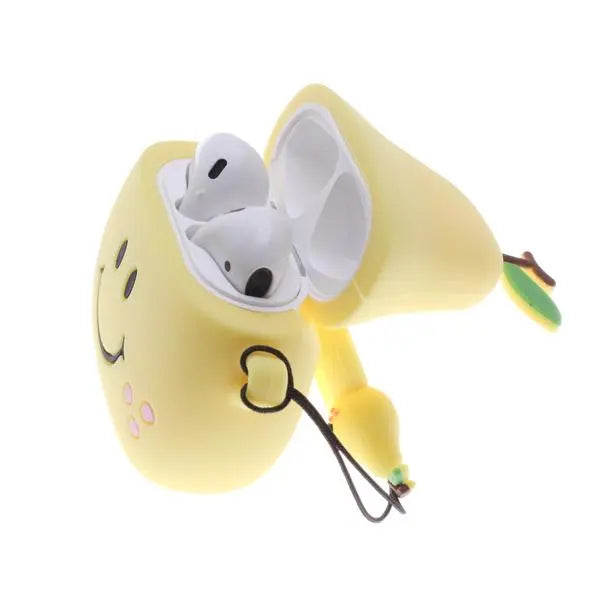 3D Pear Silicone AirPods Case Cover DC-THE CEO
