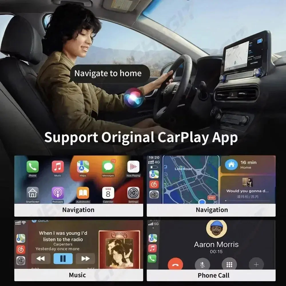 2-in-1 Wireless CarPlay & Android Auto Adapter – Wired to Wireless PrimeFinds