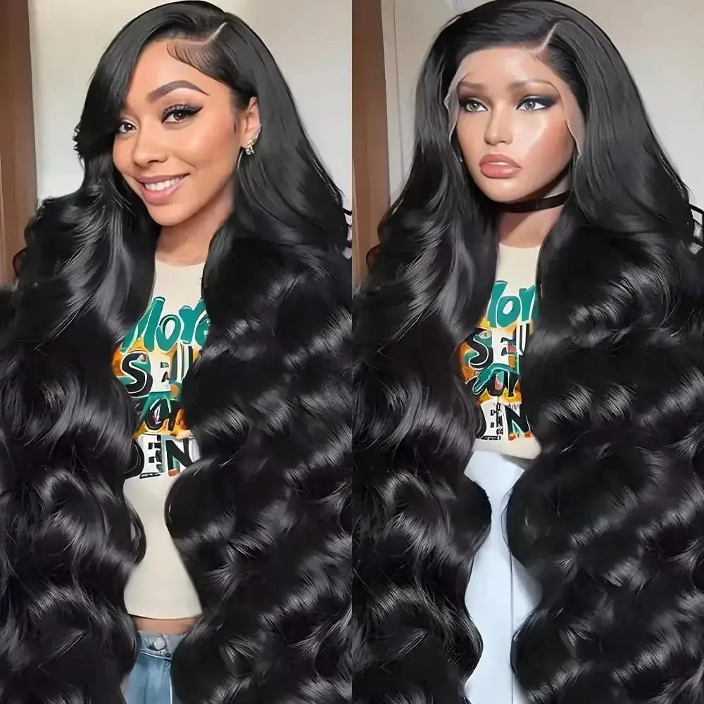 40″ Body Wave Brazilian HD Lace Human Hair Wig PrimeFinds
