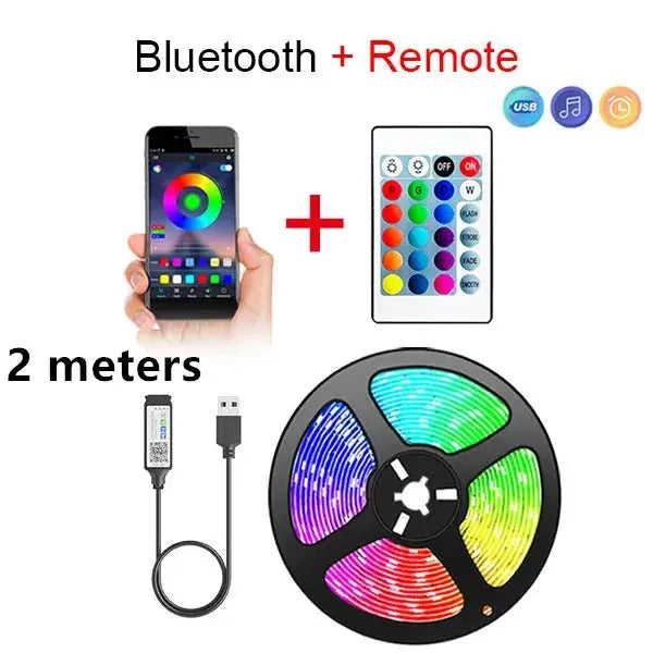 Bluetooth Smart LED Strip Lights for Home & TV PrimeFinds