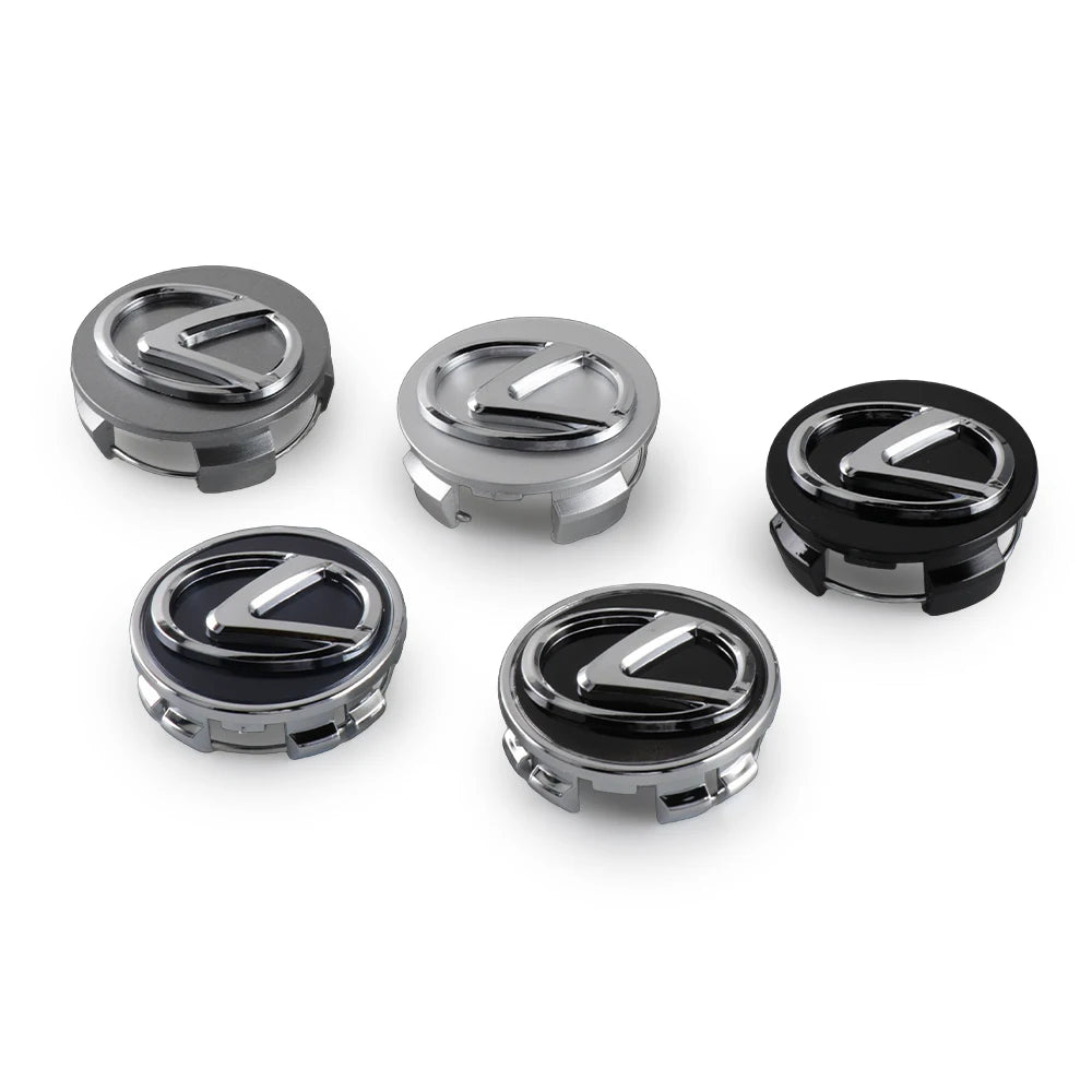 4PCS 60mm For Lexus FSPORT LBX NX RX 350h 450h ES UX 300e GS GX IS Car Wheel Tire Hub Center Cap Cover Auto Exterior Accessories