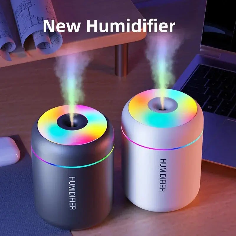 USB Mini Air Humidifier & Aroma Diffuser (180 ml) PrimeFinds