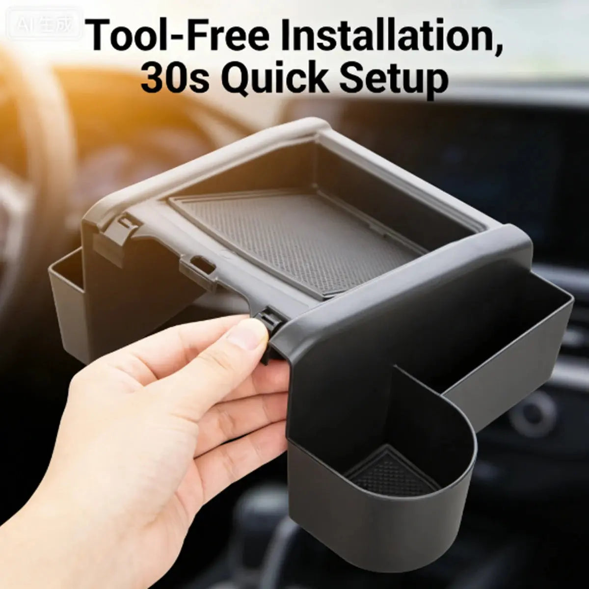 Suzuki Jimny Console Organizer & Cup Holder (2019‑2026) PrimeFinds