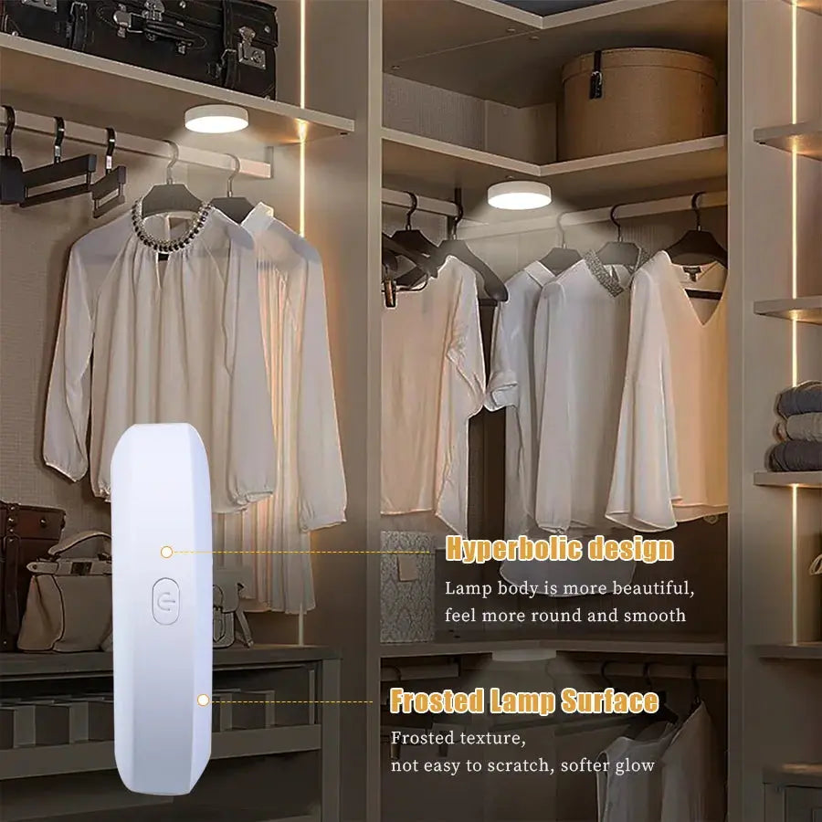 USB Rechargeable Motion Sensor LED Night Light PrimeFinds