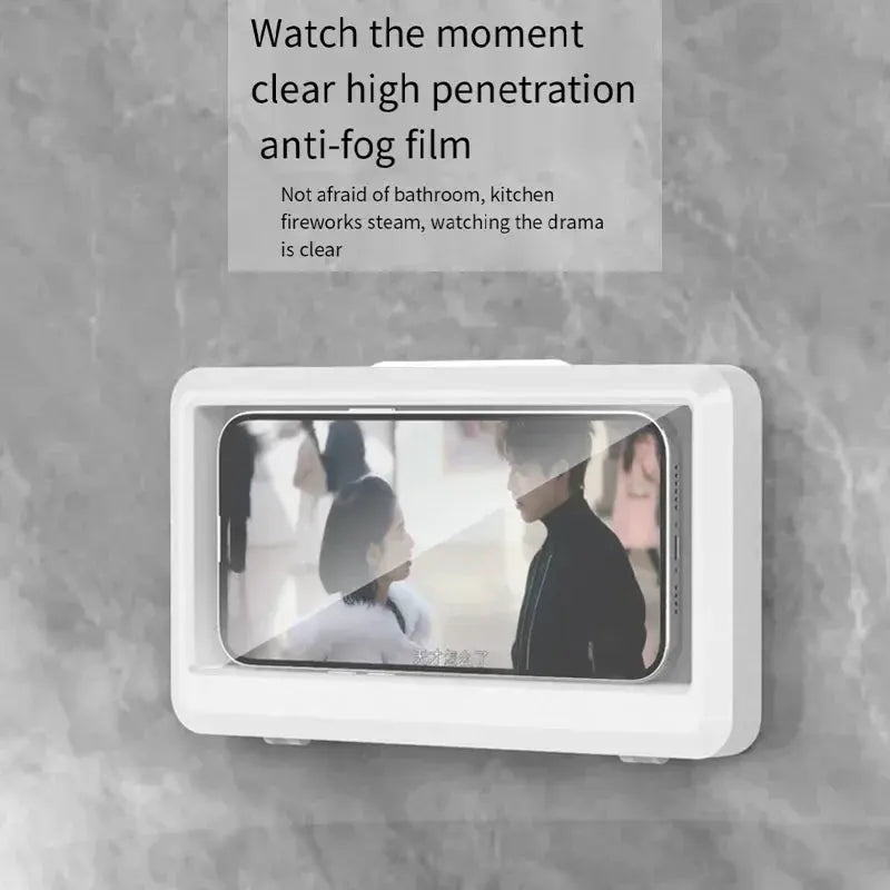 Waterproof Shower Phone Holder for Bathroom Wall PrimeFinds