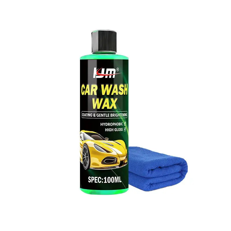 Concentrated Car Wash & Wax Shampoo – High-Foam Gloss Cleaner (100ml) PrimeFinds