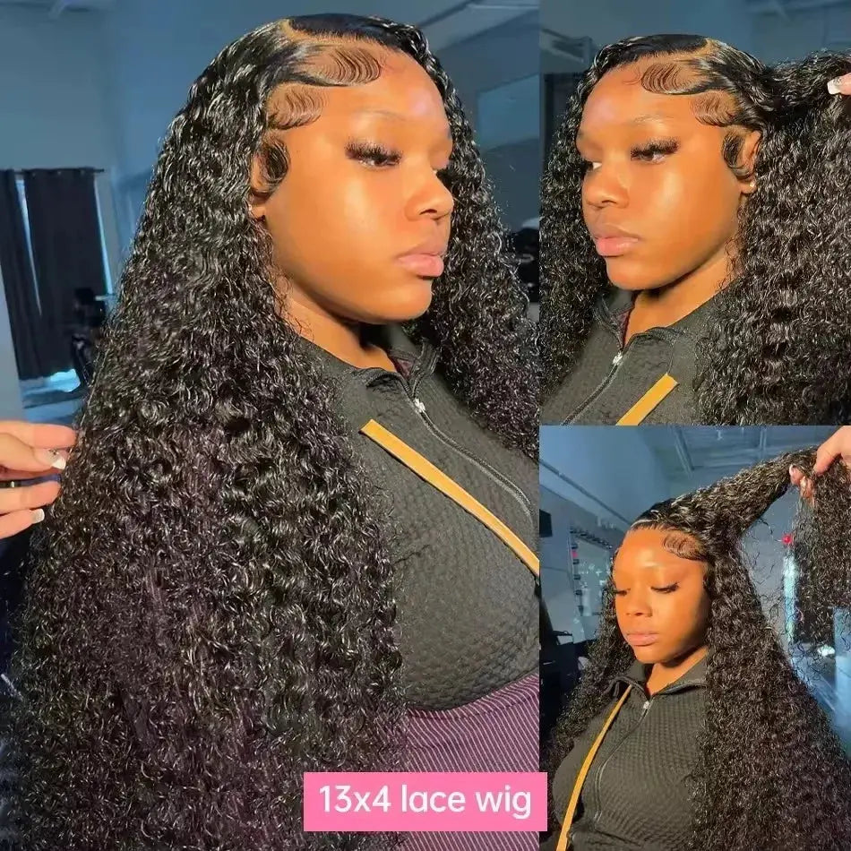 40″ Deep Wave HD Lace Human Hair Wig (13×4 / 13×6) PrimeFinds