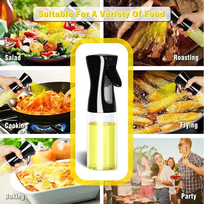 Oil Spray Bottle for Cooking & BBQ (200–500 ml) PrimeFinds
