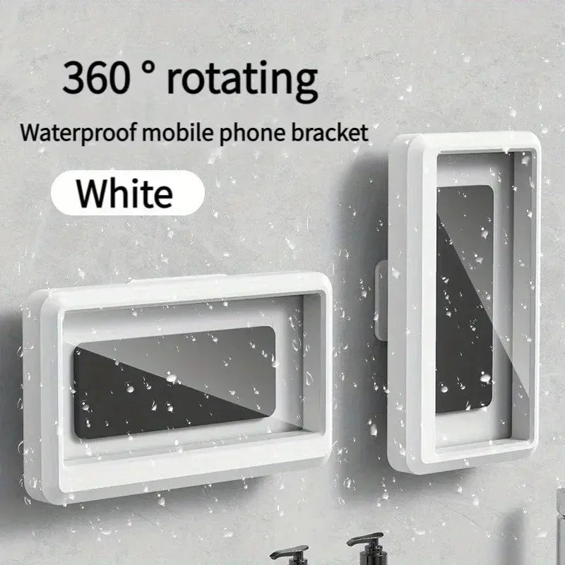 Waterproof Shower Phone Holder for Bathroom Wall PrimeFinds