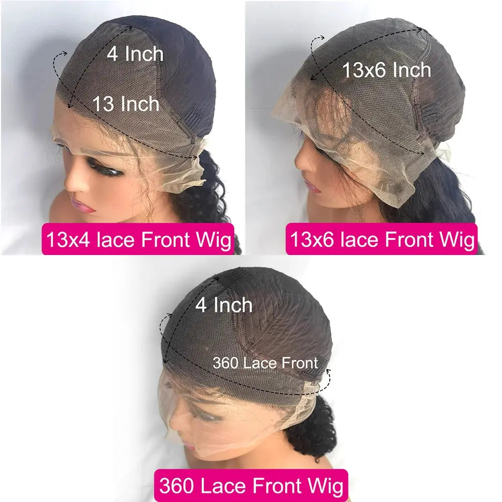 40″ Body Wave Brazilian HD Lace Human Hair Wig PrimeFinds