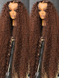 Deep Curly Human Hair HD Lace Front Wig (30–36″) PrimeFinds