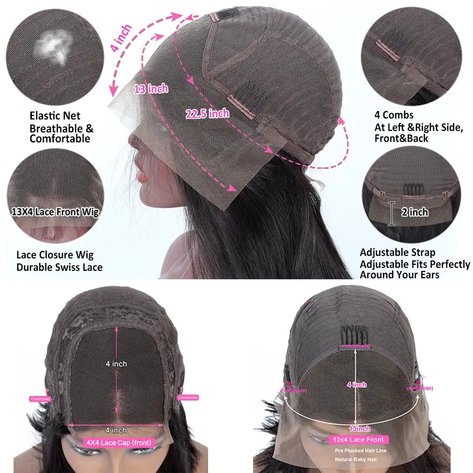 Kinky Curly Brazilian Human Hair HD Lace Front Wig PrimeFinds