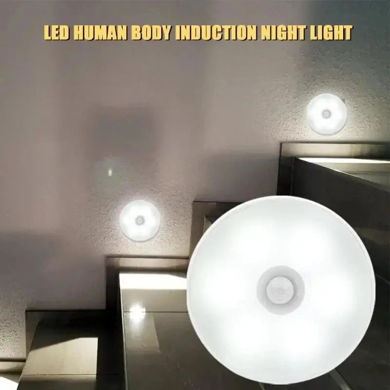 USB Rechargeable Motion Sensor LED Night Light PrimeFinds
