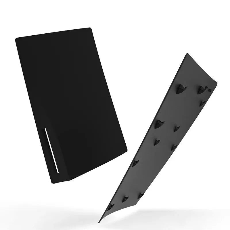 Black Faceplates for PS5 Accessories Case Cover Gaming Accessories for PS5 Cover Facadae Covering for PS5 Disc