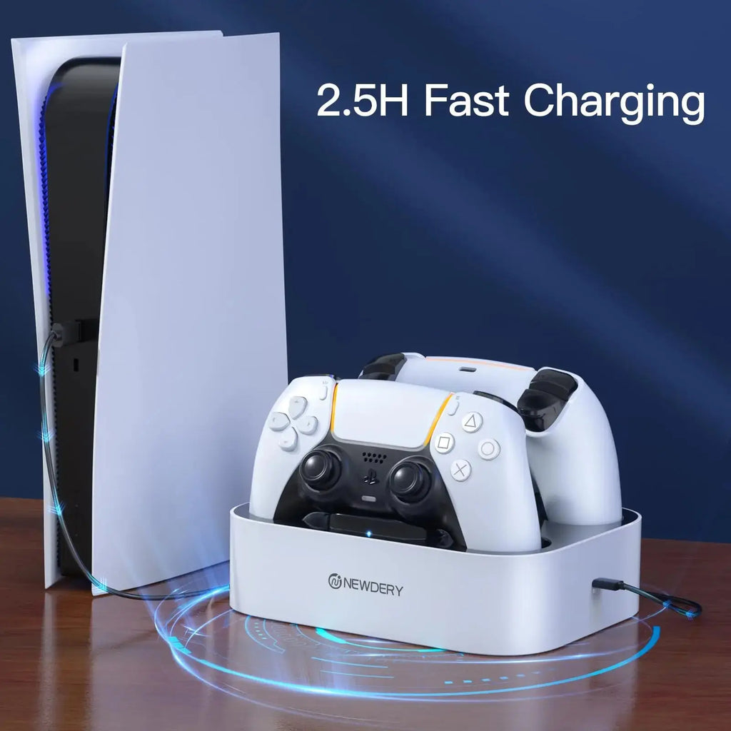 PS5 Controller Charging Station Dock - Dual Charging Station PrimeFinds