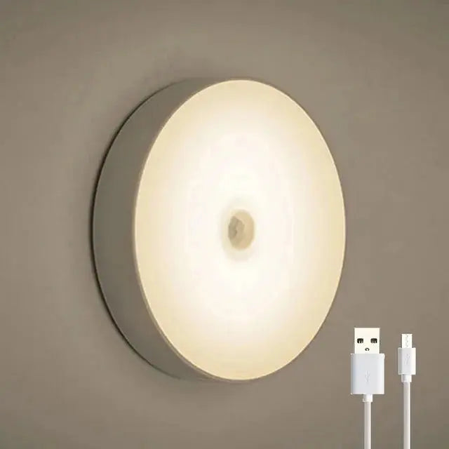 USB Rechargeable Motion Sensor LED Night Light PrimeFinds
