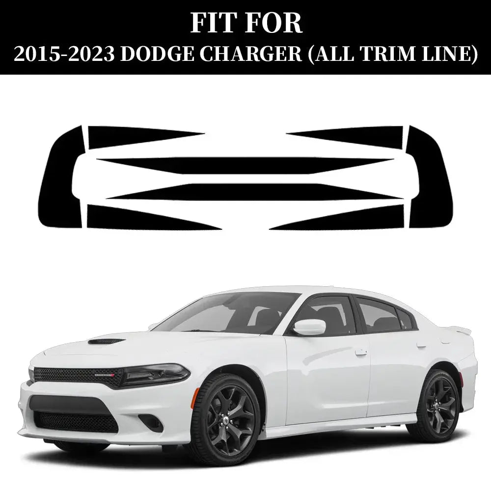 Tail Light Vinyl Decal Overlays for Dodge Charger (2015–2022) PrimeFinds