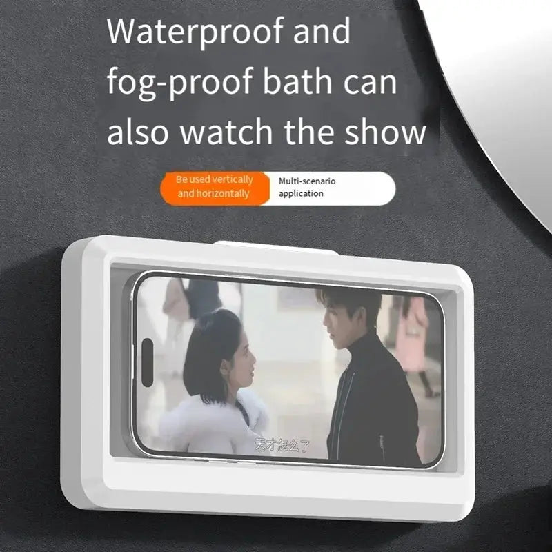 Waterproof Shower Phone Holder for Bathroom Wall PrimeFinds
