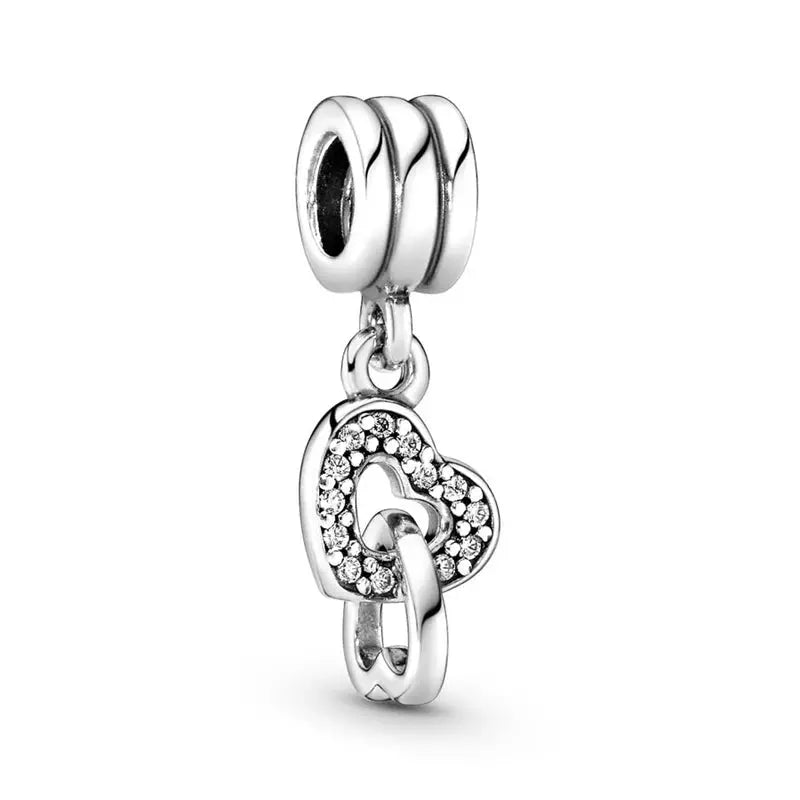 Heart Clip Beads for Charm Bracelets & Necklaces PrimeFinds