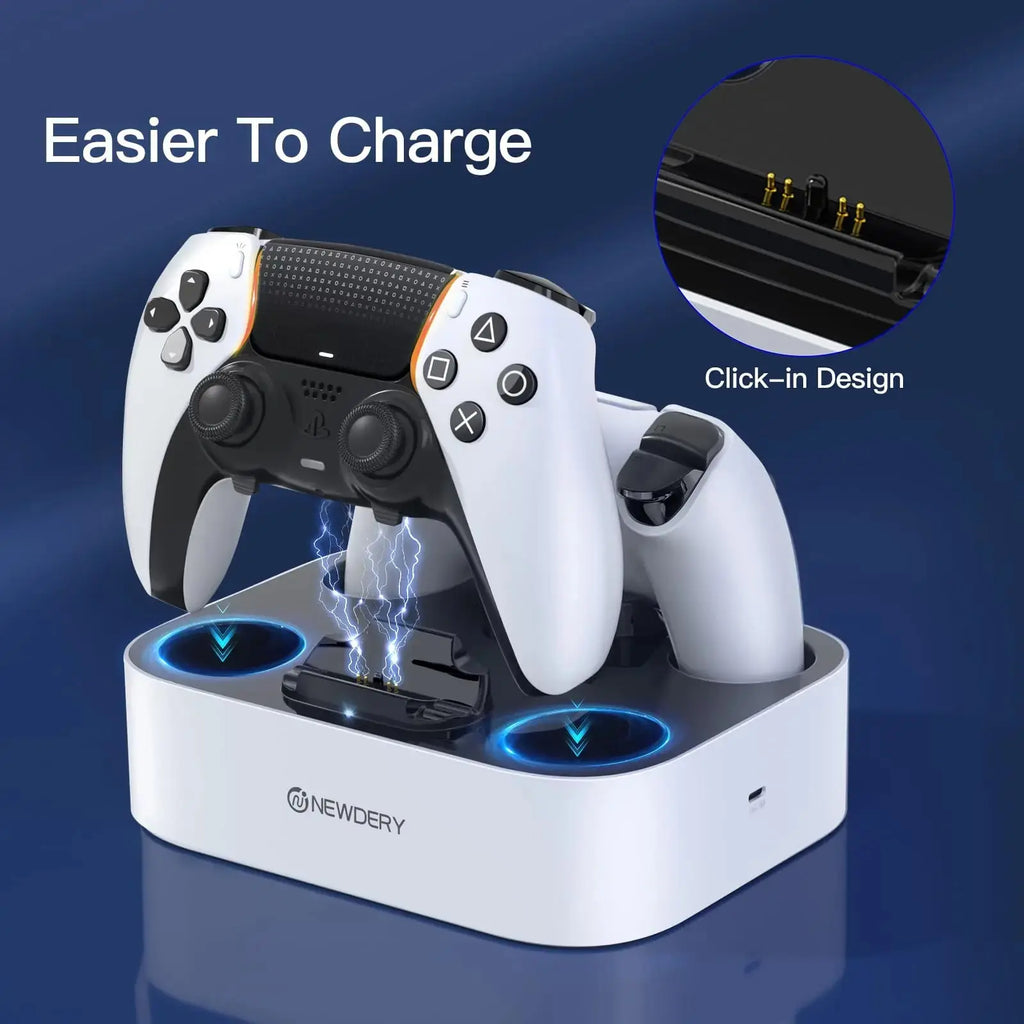 PS5 Controller Charging Station Dock - Dual Charging Station PrimeFinds