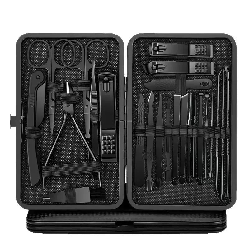 24‑Piece Nail Art & Clipper Cover Set PrimeFinds