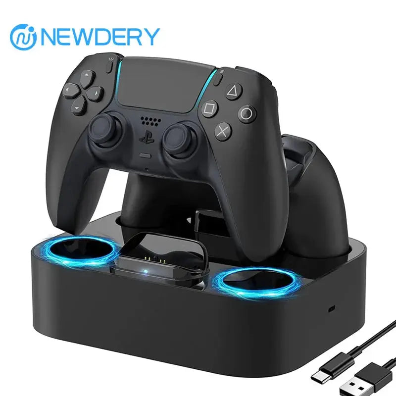 PS5 Controller Charging Station Dock - Dual Charging Station PrimeFinds