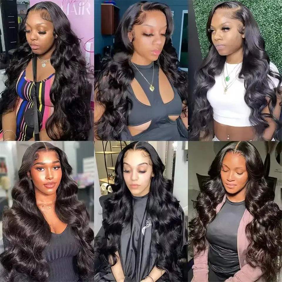 40″ Body Wave Brazilian HD Lace Human Hair Wig PrimeFinds