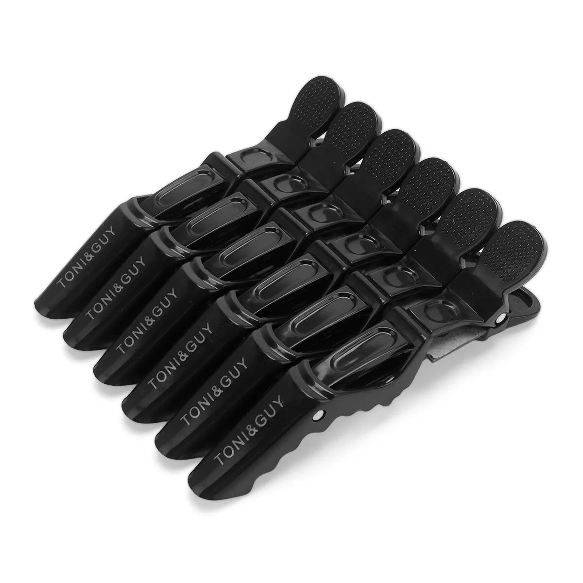 6PCS Alligator Hair Clip Professional Hairdressing Clamps Plastic Hair Claw Barber Salon Styling Hairpins Hair Accessories