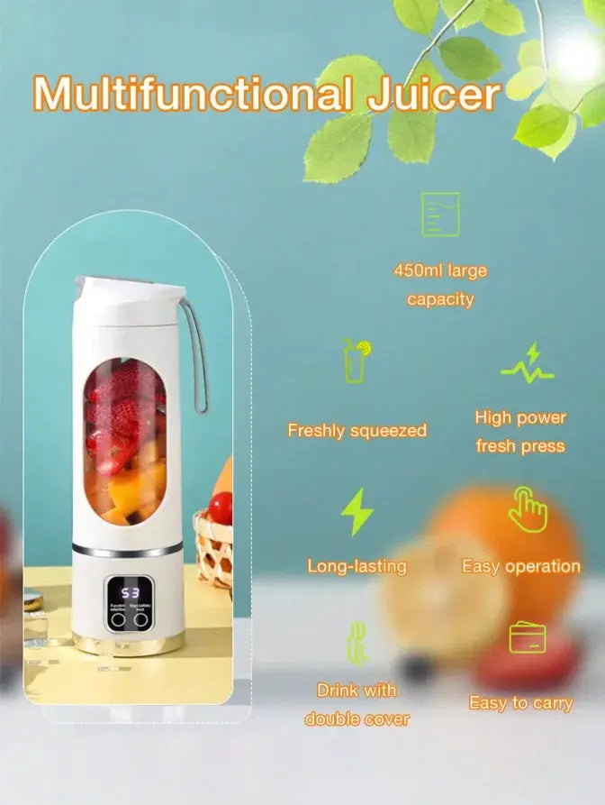Portable USB Rechargeable Mini Blender PrimeFinds