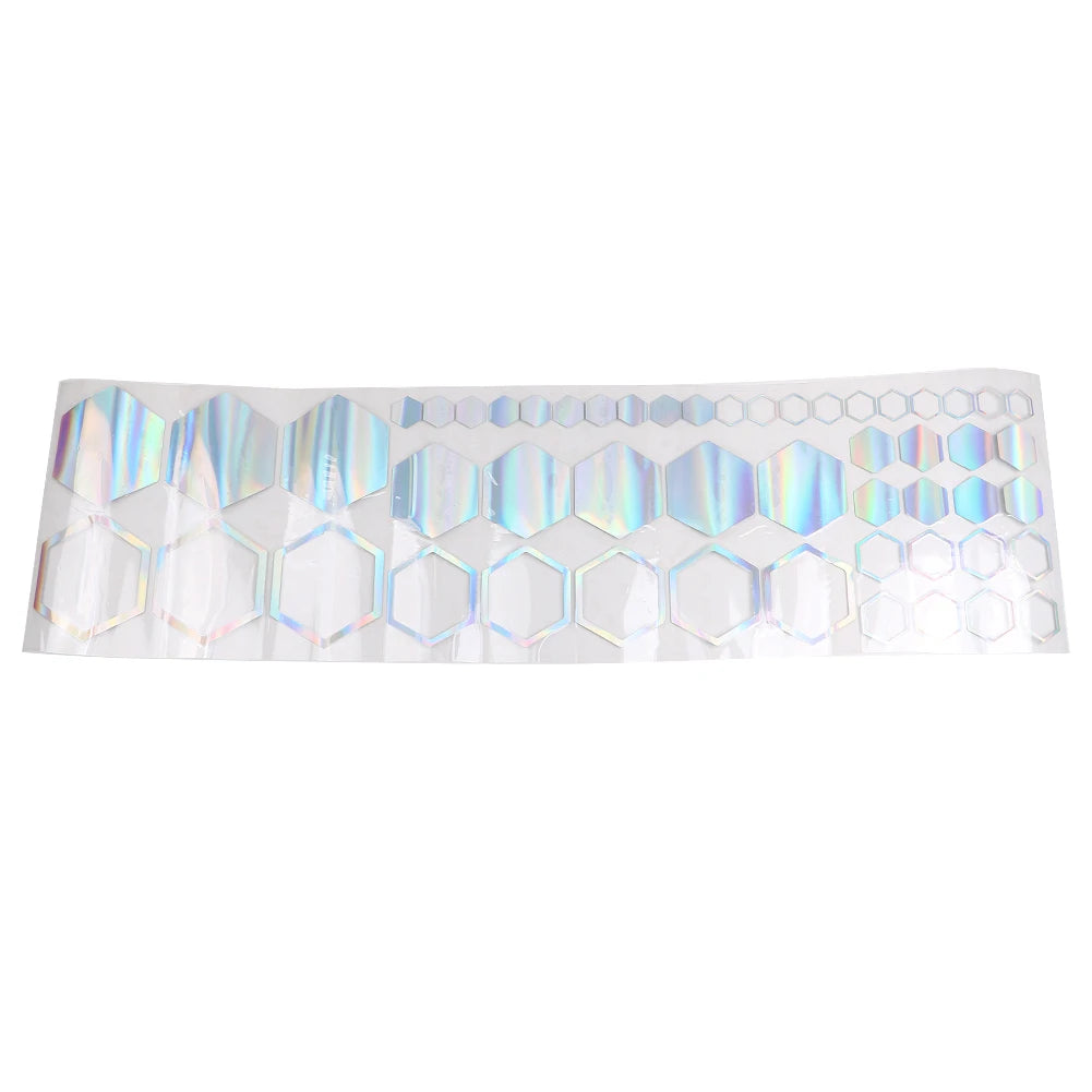 Car Honeycomb  Vinyl Decals,Large Small Combination Hexagonal Stickers DIY ,open style Decoration 52Pcs/Set