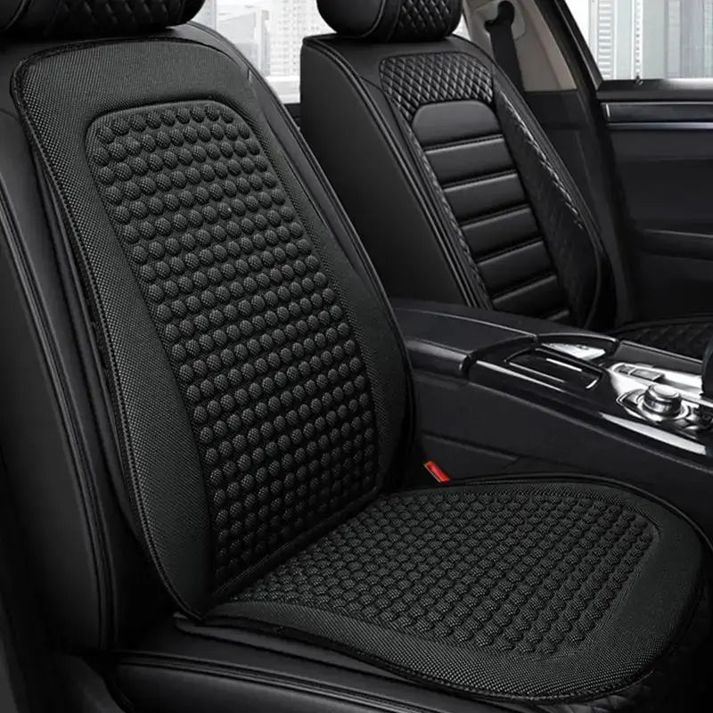 Breathable Ice Silk Cooling Car Seat Cushion – Universal Fit PrimeFinds