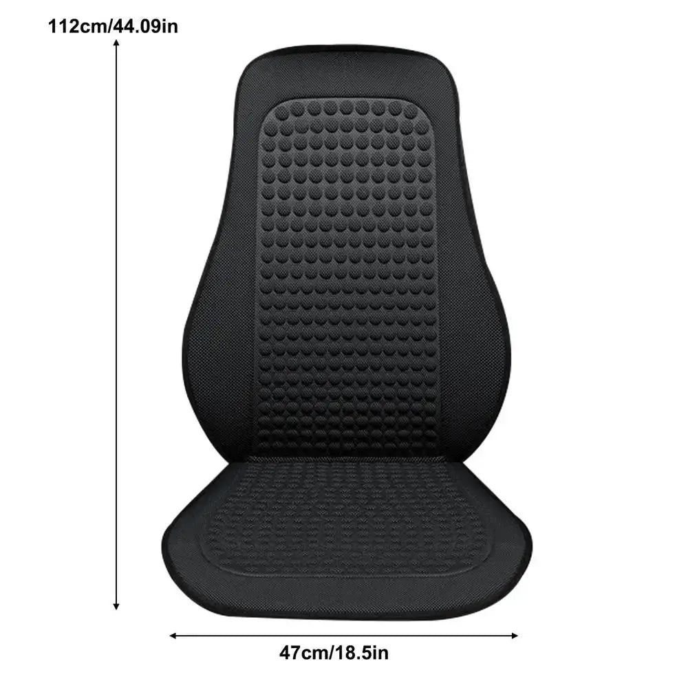 Breathable Ice Silk Cooling Car Seat Cushion – Universal Fit PrimeFinds