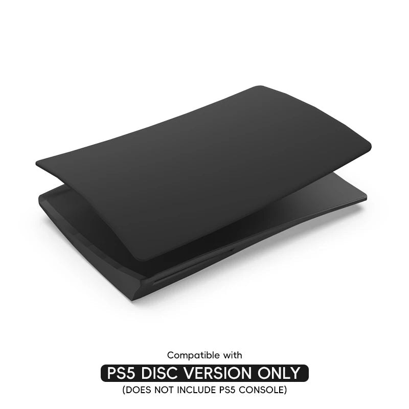 Black Faceplates for PS5 Accessories Case Cover Gaming Accessories for PS5 Cover Facadae Covering for PS5 Disc