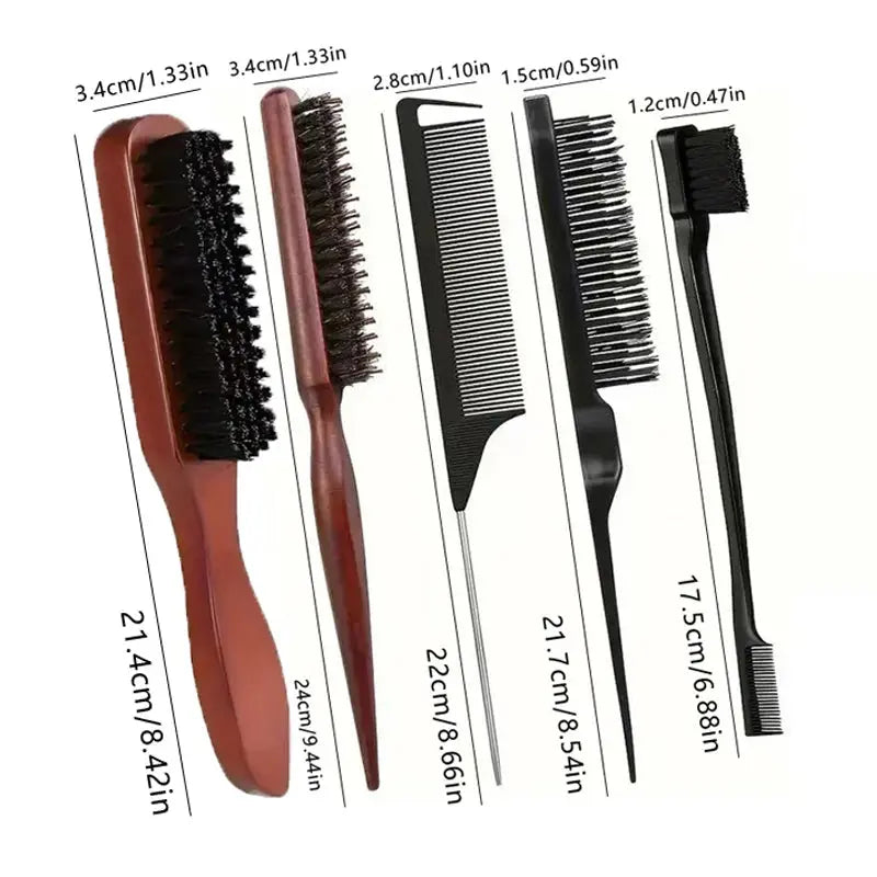 Luxury Hair Brush & Comb Set (Multiple Pieces) PrimeFinds