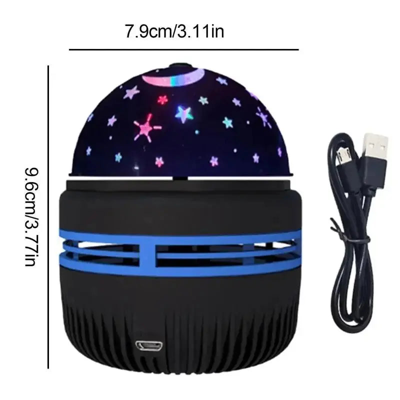 LED Starry Sky Galaxy Projector Night Light – USB Room Decor Lamp PrimeFinds