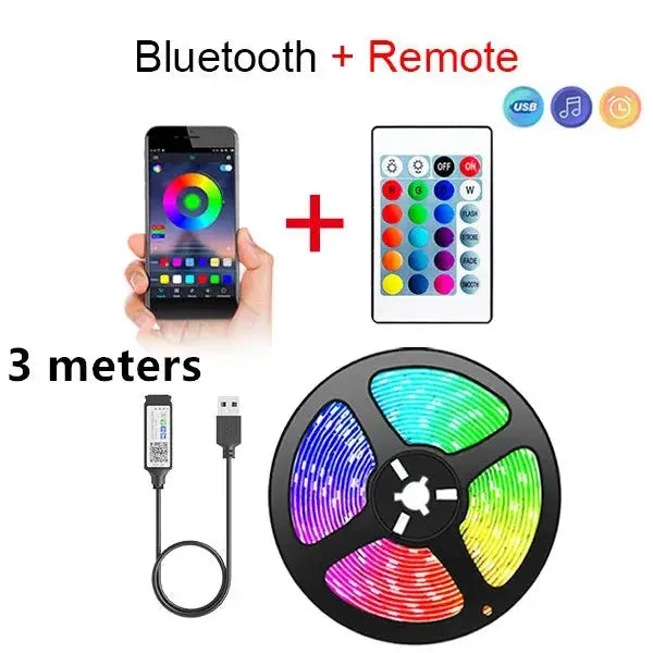 Bluetooth Smart LED Strip Lights for Home & TV PrimeFinds