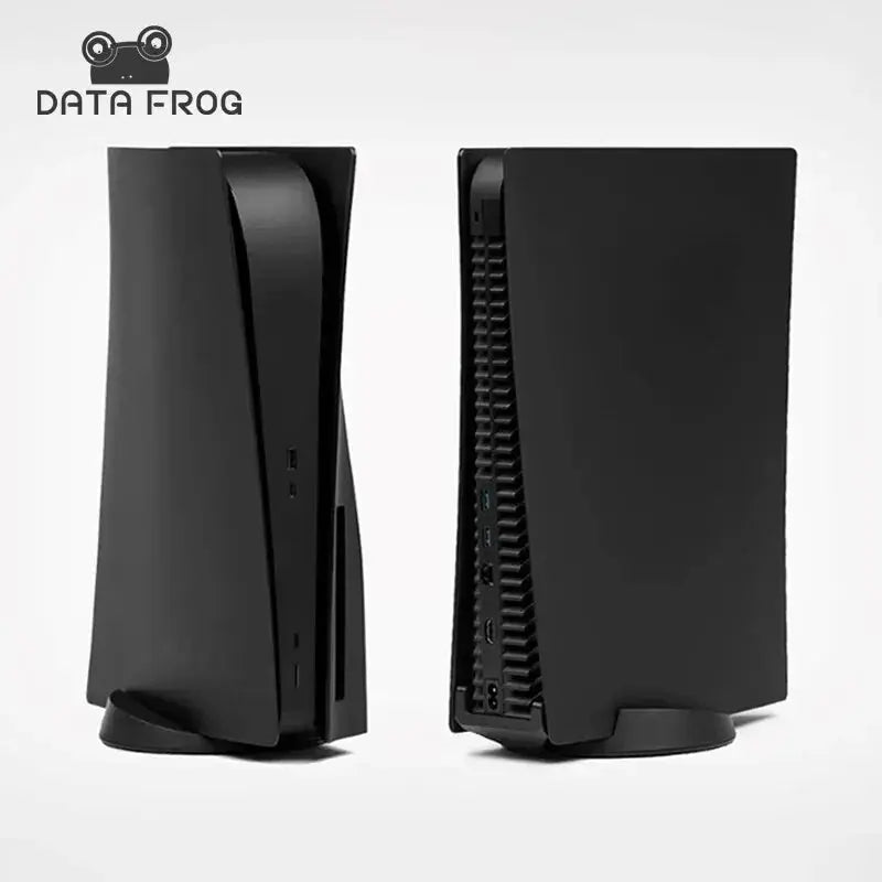 Black PS5 Console Cover Plates - Sleek Replacement Shell PrimeFinds