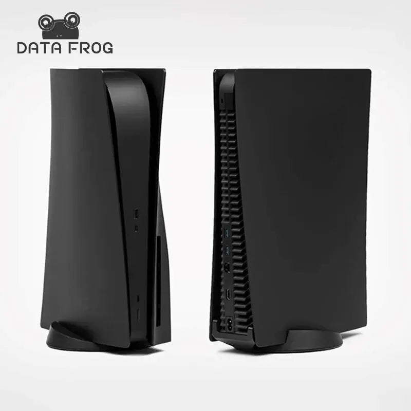 Black Faceplates for PS5 Accessories Case Cover Gaming Accessories for PS5 Cover Facadae Covering for PS5 Disc