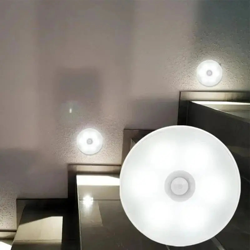 USB Rechargeable Motion Sensor LED Night Light PrimeFinds