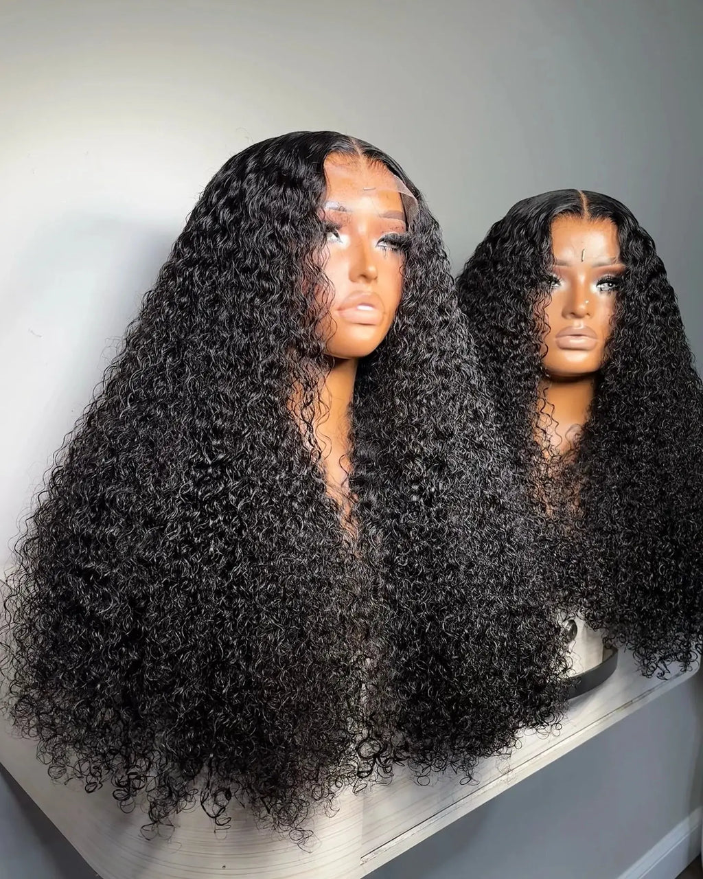 Kinky Curly Brazilian Human Hair HD Lace Front Wig PrimeFinds