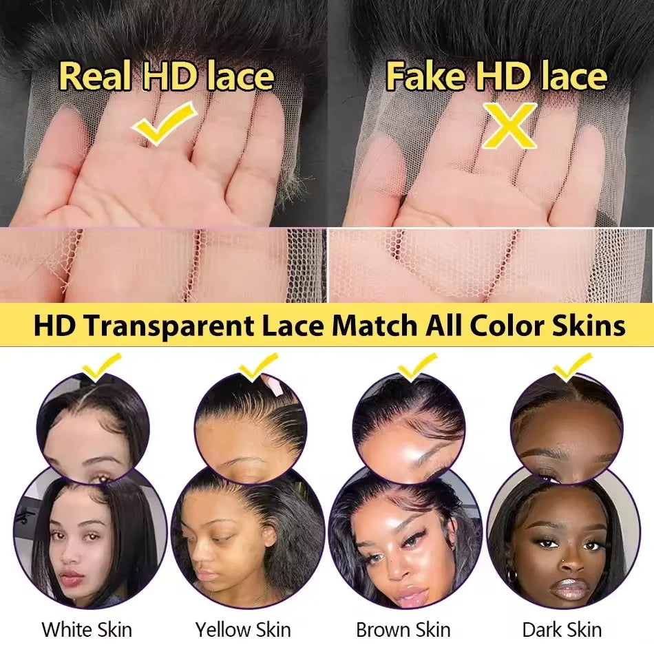 40 Inch Water Deep Wave 13x4 13x6 Hd Lace Frontal Wigs Human Hair 360 Transparent Lace Front Wig Curly Human Hair Wigs For Women