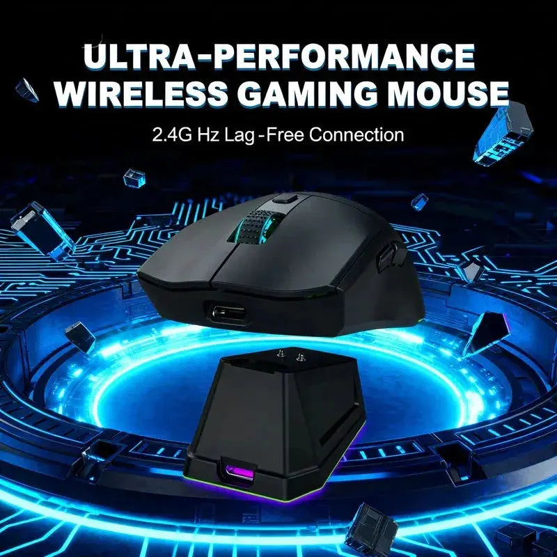 X11 RGB Wireless Gaming Mouse (Charging Dock) PrimeFinds