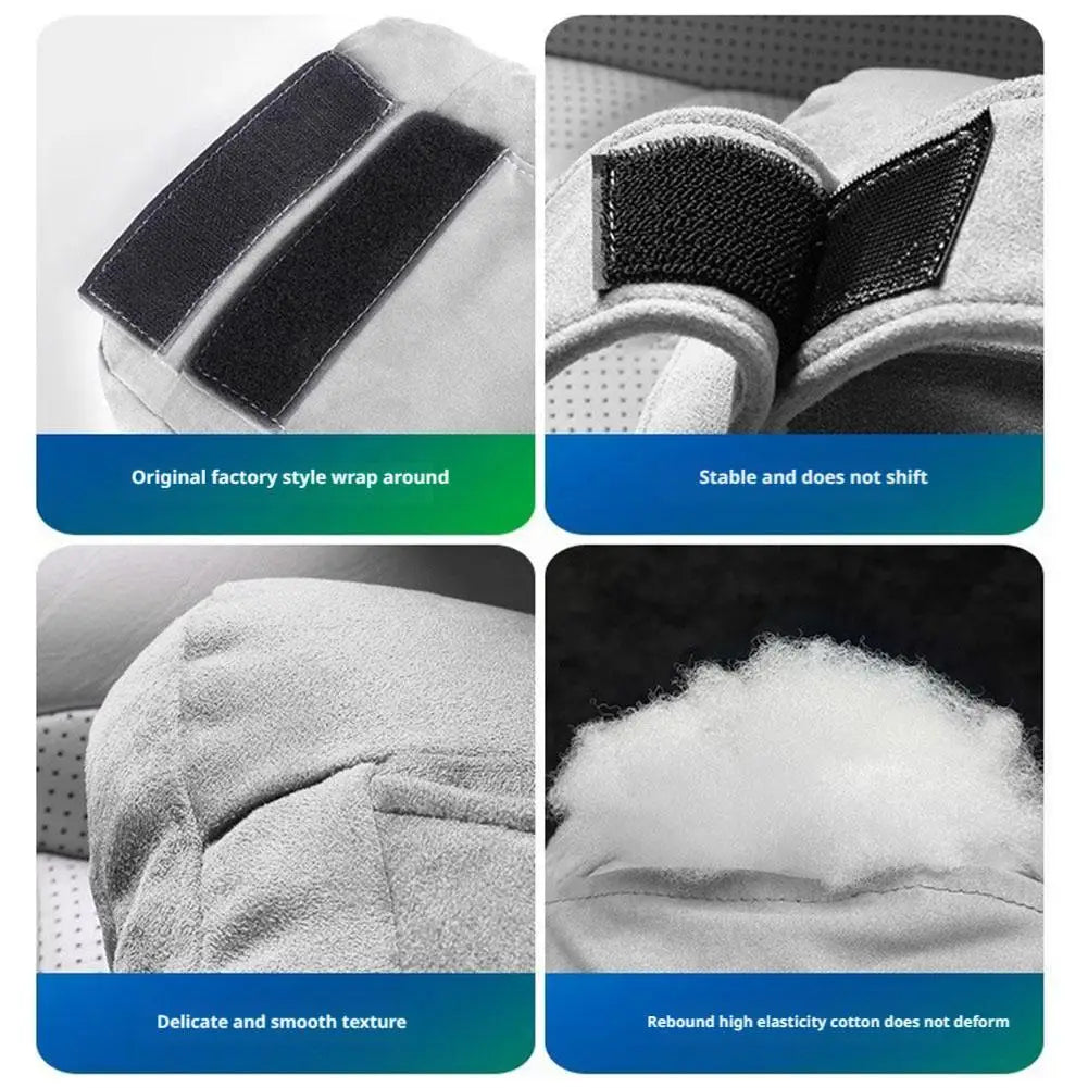 Car Seat Headrest Pillow For Leapmotor B10/B01 Soft Neck Rest Cushion Ergonomic Support Fatigue Relief Comfortable Car Interior