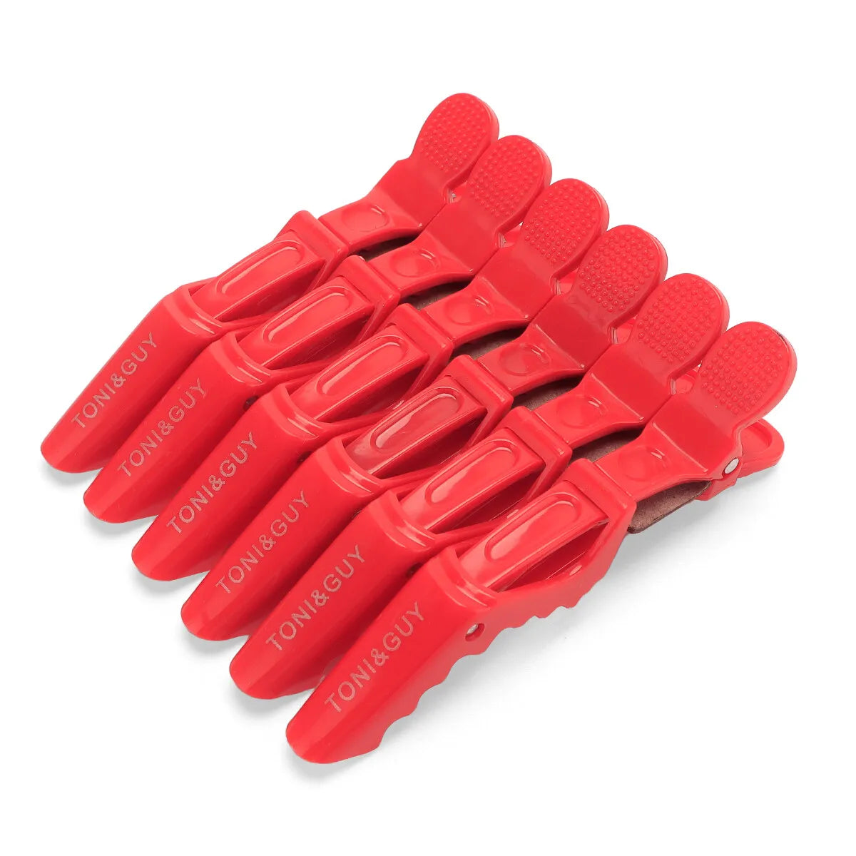 6PCS Alligator Hair Clip Professional Hairdressing Clamps Plastic Hair Claw Barber Salon Styling Hairpins Hair Accessories