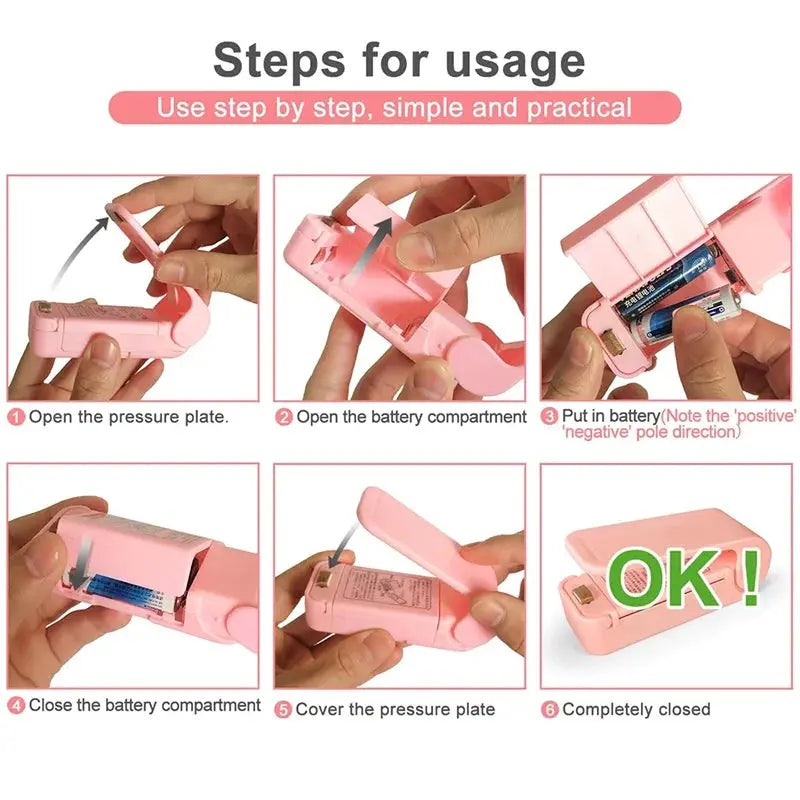 Mini Portable Heat Bag Sealer for Food PrimeFinds