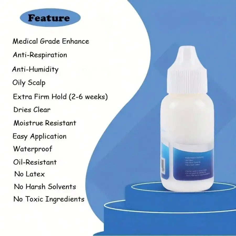 Wig Glue With Remover Super Lace Glue For Lace Wigs/Toupee/Closure Hair Glue Remover Wig Installation Kit