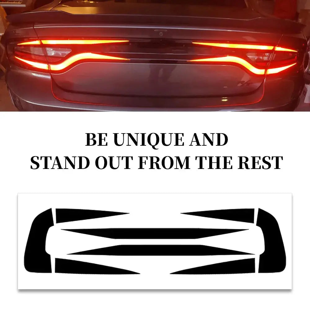 Tail Light Vinyl Decal Overlays for Dodge Charger (2015–2022) PrimeFinds