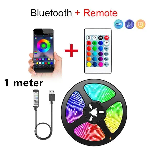 Bluetooth Smart LED Strip Lights for Home & TV PrimeFinds